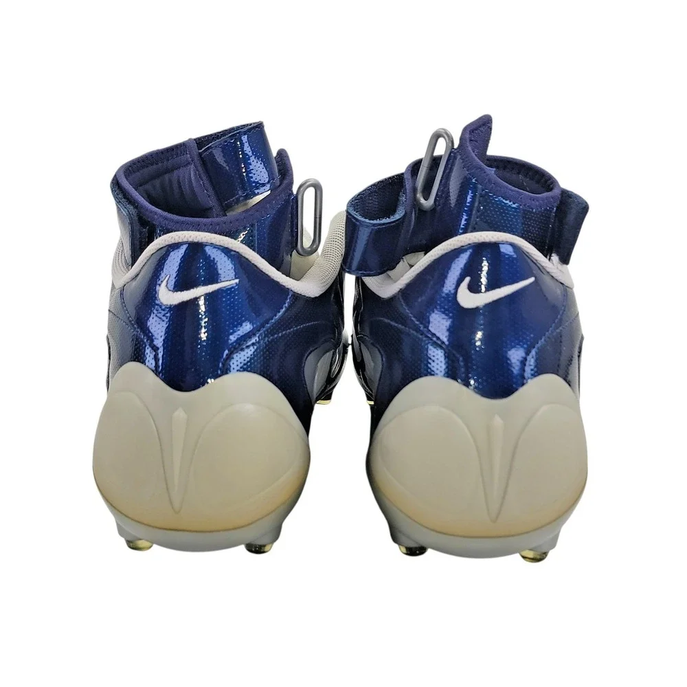 Nike Air Zoom Super Bad FT‎ Men's Blue/White Football Cleats Size 16 NOS W/Box